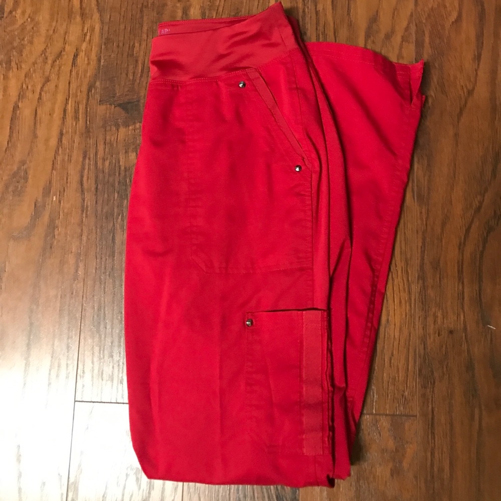 Purple label yoga scrub pants